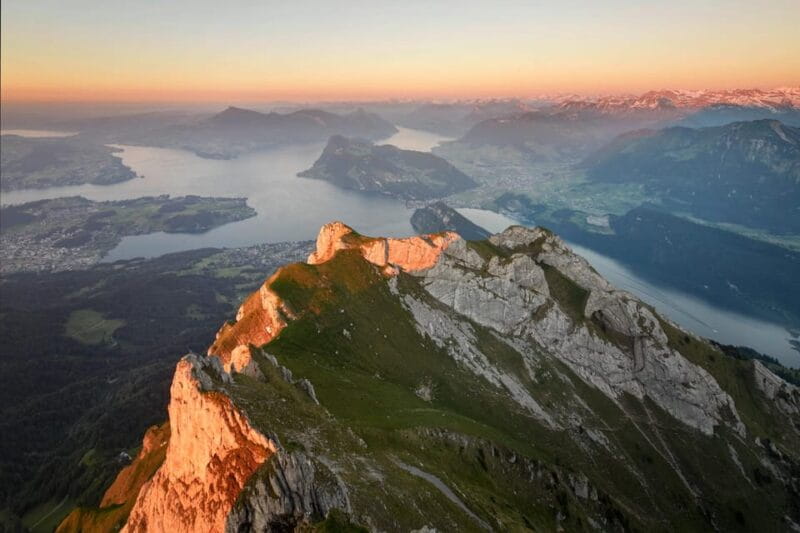 Lucerne: Guided hike on the Pilatus with barbecue experience - The Summit: Breathtaking Panoramic Views