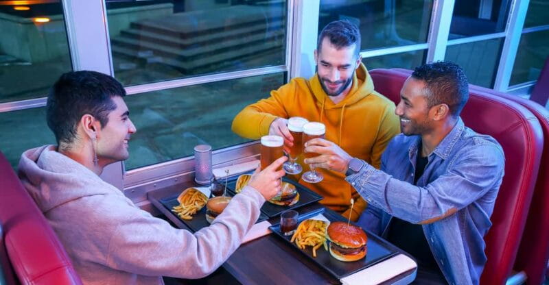 Luxembourg: American-Style Dinner in a Vintage Bus - Key Points / Takeaways