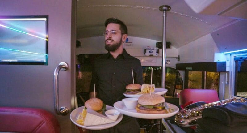 Luxembourg: American-Style Dinner in a Vintage Bus - Who Will Love This?