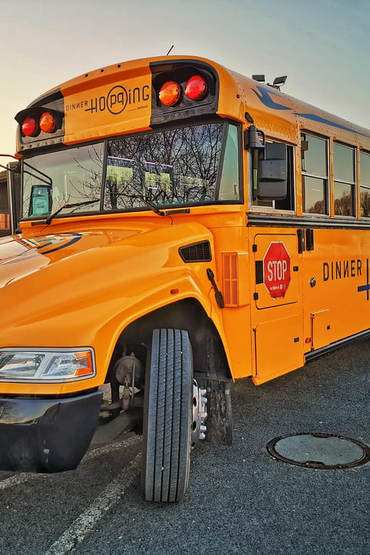 Luxembourg: Italian-Style Dinner in a Vintage Bus - The Sum Up