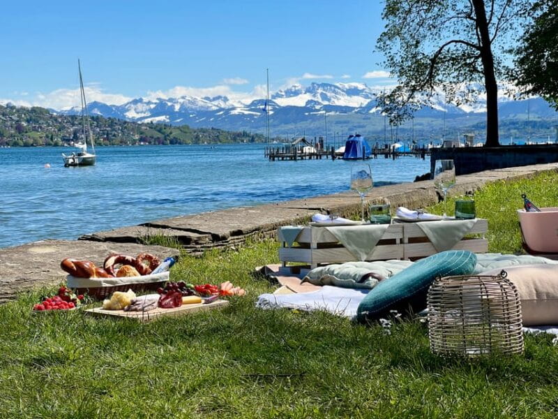Luxury picnic by Zurich lake - Food, Drink, and Local Flavors