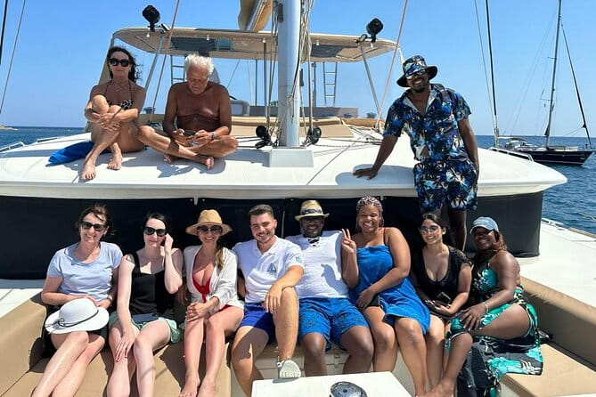 Luxury Santorini Sailing Cruise: Lunch, BBQ, Open Bar, Transfers - Frequently Asked Questions