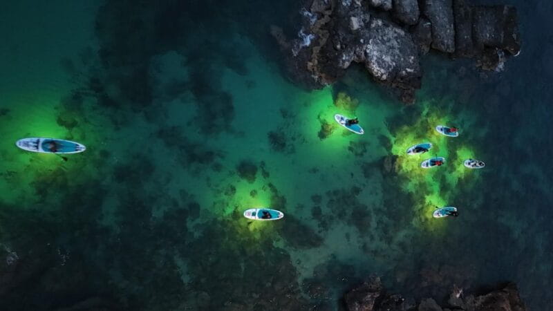 LUZ Sunset in SUP with Aperitif and light show - FAQ