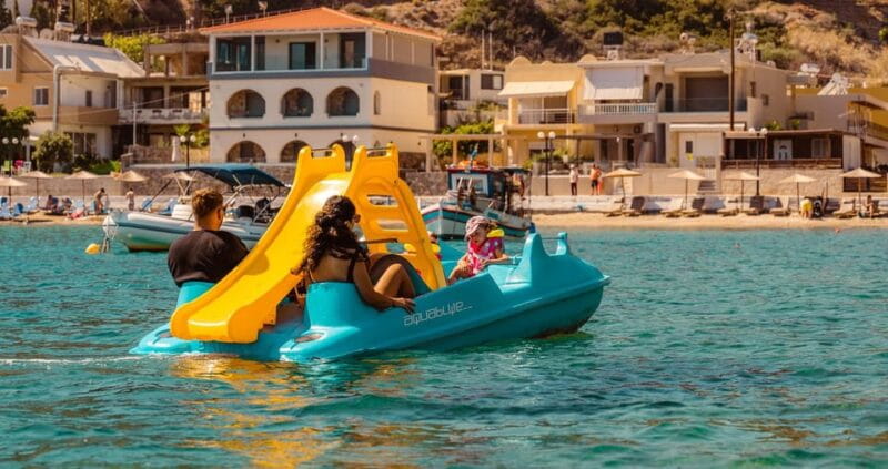 Lygaria Beach: Pedal Boat (Pedalo) - Key points / Takeaways