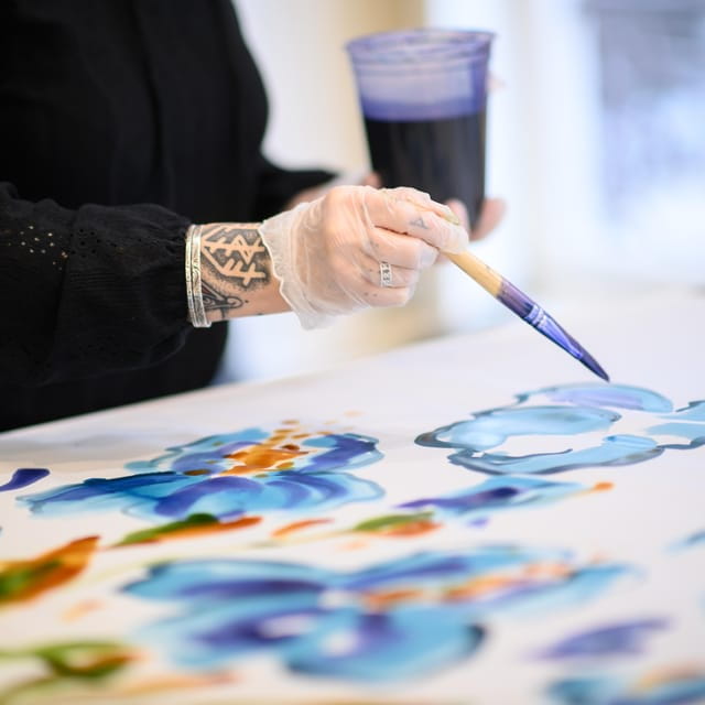 Lyon: Create your own traditional Lyonnais silk square - Step Into Lyon’s Silk Workshop