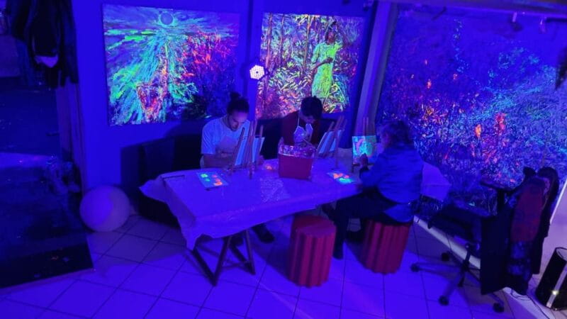Lyon: Tarot Reading and Neon Painting Workshop - Experience Lyon’s Unique Tarot and Neon Art Workshop