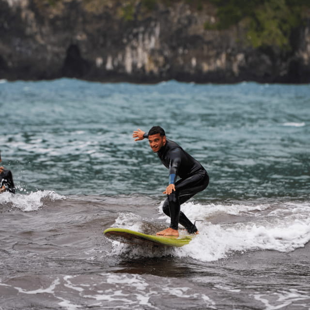 Madeira: Group Surfing Lesson with Equipment - Key points / Takeaways