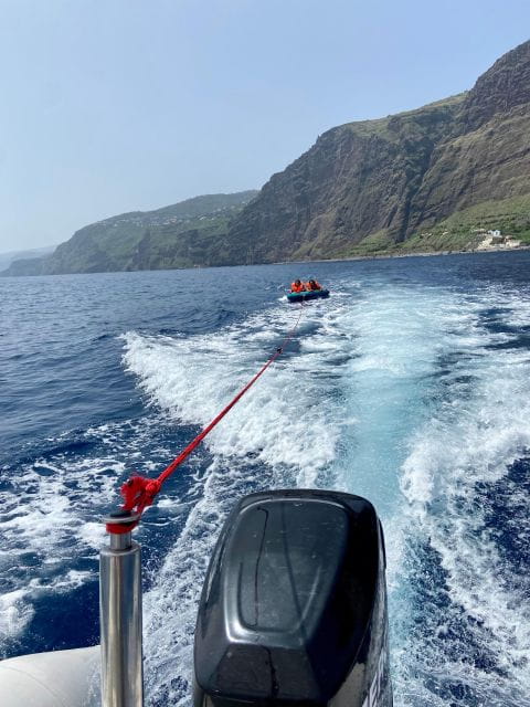 Madeira :Private Boat Trip Along the Coast W/ Water Activity - Ponta De São Lourenço