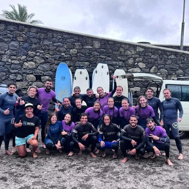 Madeira: Surfing Lessons with AMAZING instructors - When to Book and How to Prepare