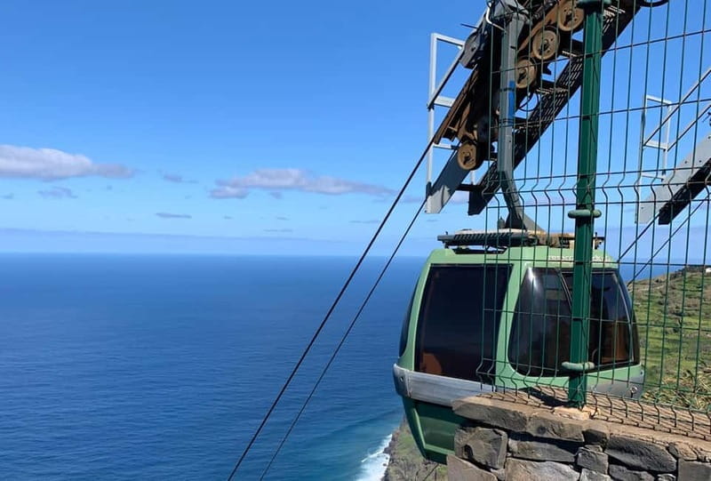 Madeira: Westside Achadas Cruz, Moniz, Seixal and Fanal - Achadas da Cruz: The Thrill of Europe’s Steepest Cable Car