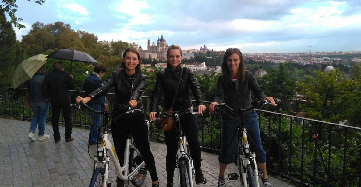 Madrid: 3-Hour Guided Bike Tour - Booking Information