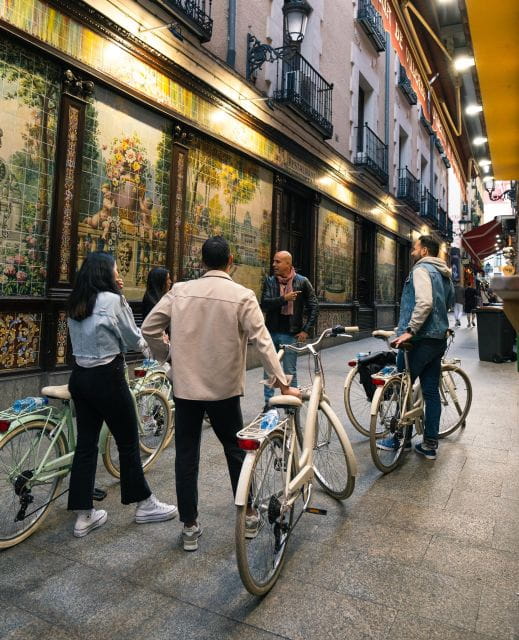 Madrid by Night: Vintage Bike Tour Highlights/Optional Tapas - Exploring Madrid After Sunset: A Night Bicycle Tour