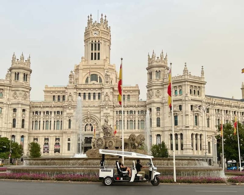 Madrid: Discover the City by Private Electric Tuk Tuk - Key points / Takeaways