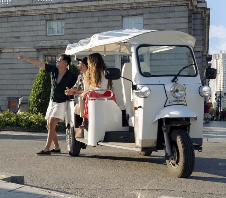 Madrid: Eco-Friendly, Private, and Unique Tuk Tuk Experience - Key points / Takeaways