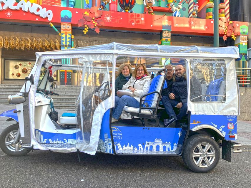 Madrid: Electric Tuk Tuk City Tour With Barrio De Las Letras - Things To Know