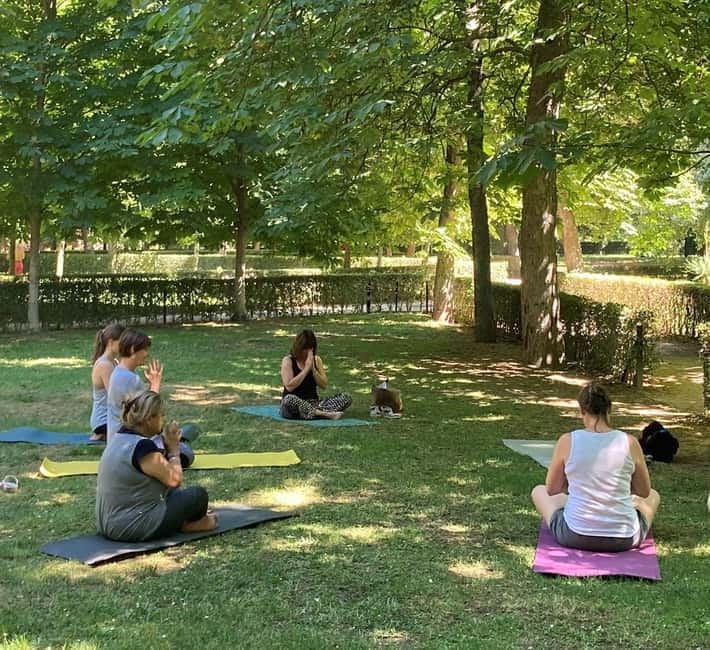 Madrid: Flow Yoga class in Retiro Park - Key Points / Takeaways