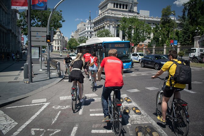 Madrid Highlights Bike Tour With Optional Tapas - Group Size
