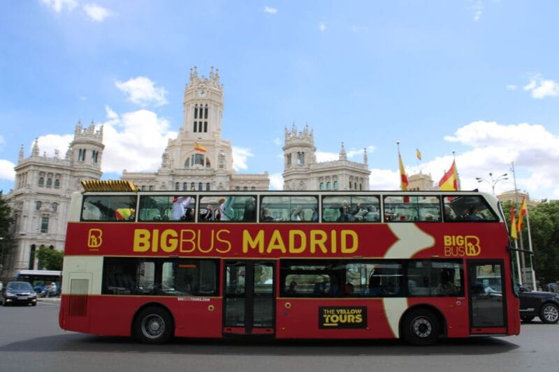 Madrid: Open-Top Big Bus Sightseeing Tour with Live Guide - Key Points/Takeaways