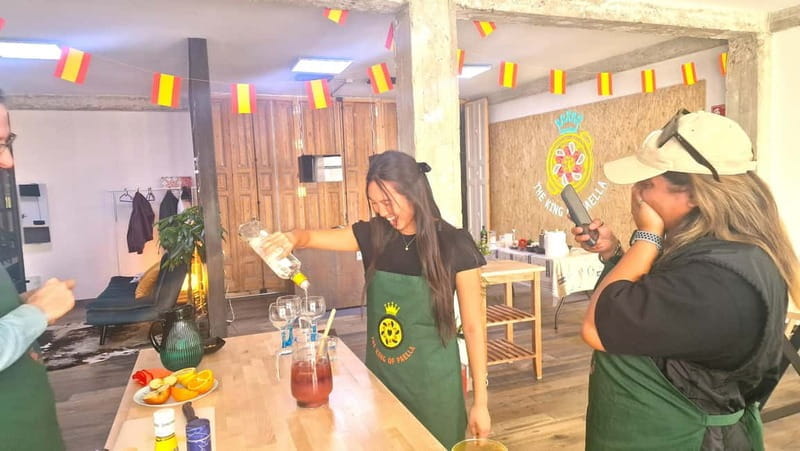 Madrid: Paella and Sangria Workshop with Tapas - FAQ