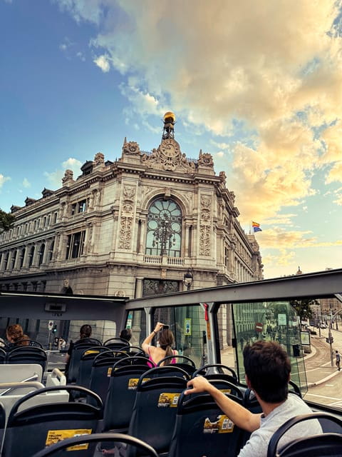 Madrid: Panoramic Open-Top Bus Day or Night Tour With Guide - Tour Features and Accessibility