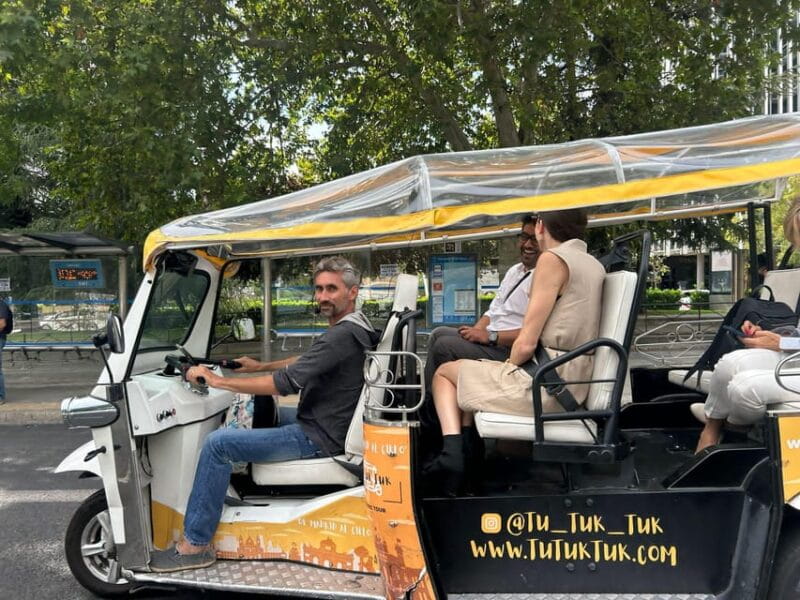 Madrid: Panoramic tour with Private guide in yellow Tuk Tuk - Price and Logistics: A Good Deal?