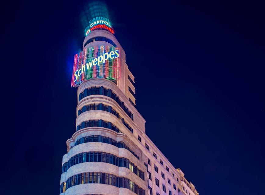 Madrid: Private Guided Night Tour by Car - Key Points