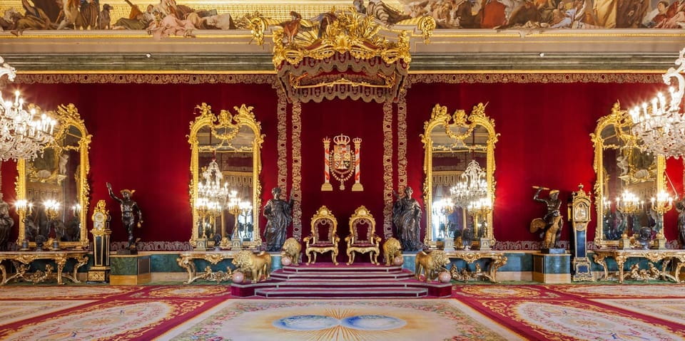 Madrid: Royal Palace Small Group Guided Tour With Tickets - Itinerary Details