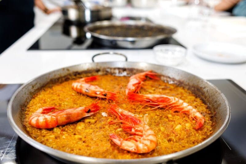 Madrid: Tapas & Paella Cooking Class with Expert Chef - The Joy of Tasting: Savoring Your Creations with Wine