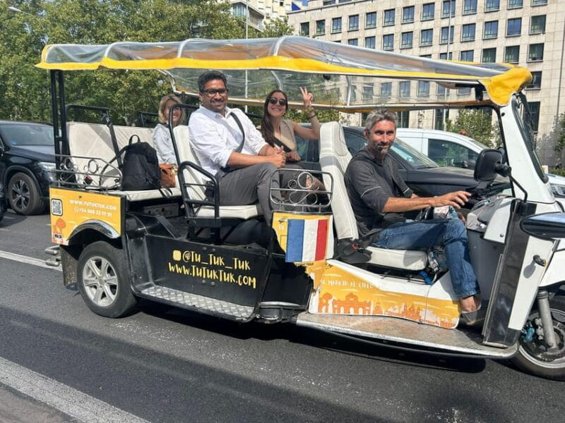 Madrid: Traditional Tour wh Private guide in yellow Tuk Tuk - Key points / Takeaways