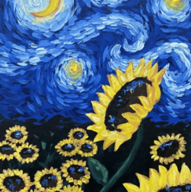 Madrid: Wine Gogh Glow Academy Paint and Sip Classes - Booking Information and Policies