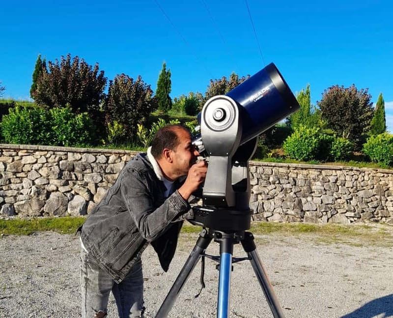 Magical Stargazing & uemberk Medieval castle tour inc. BBQ - Dinner: Grilled delights in a cozy setting