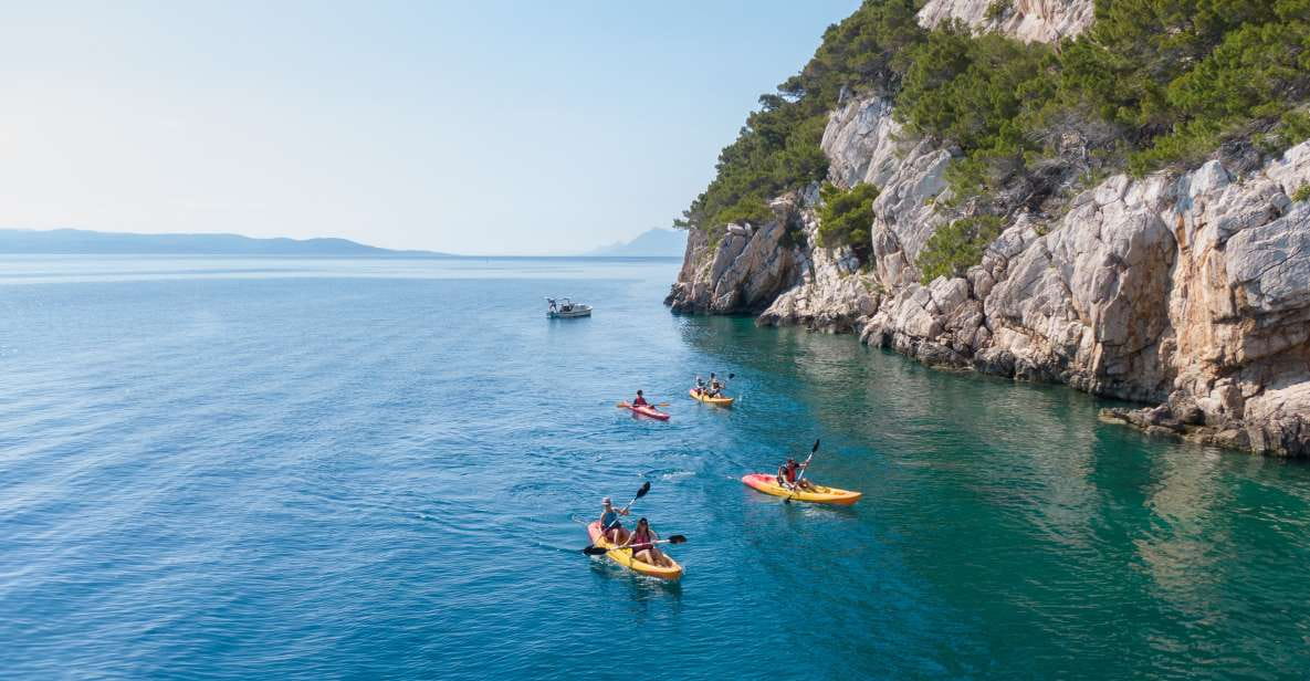 Makarska: Guided Sea Kayaking Tour With Snorkeling Stop - Unique Selling Points