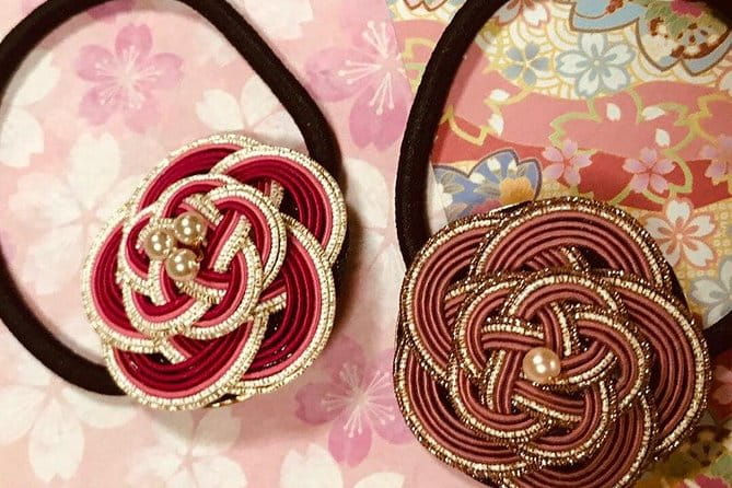 Make Original Accessories With Mizuhiki, Experience Kanazawas Traditional Craft - Creating Unique Accessories: Earrings, Necklaces, and Hair Accessories