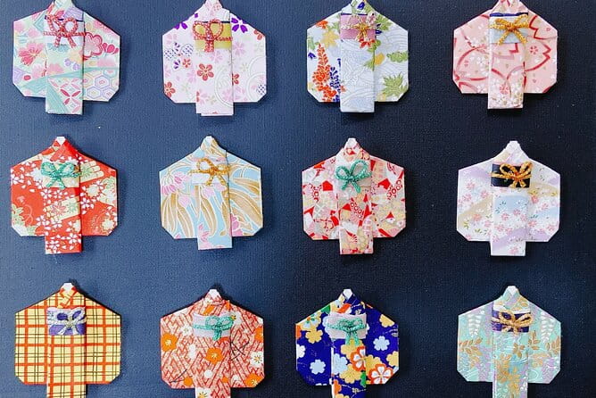 Make the One and Only Origami Kimono in the World in Osaka - What to Expect During the Origami Kimono Experience?