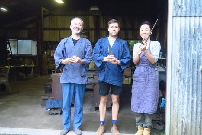 Make Your Own Kitchen Knife With a Master Blacksmith in Shimanto - Guided by a Master Blacksmith