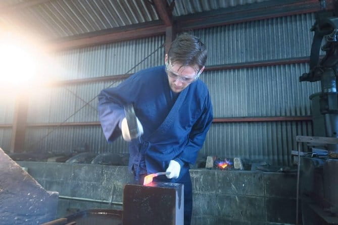Make Your Own Kitchen Knife With a Master Blacksmith in Shimanto - Exploring the Shimanto Region