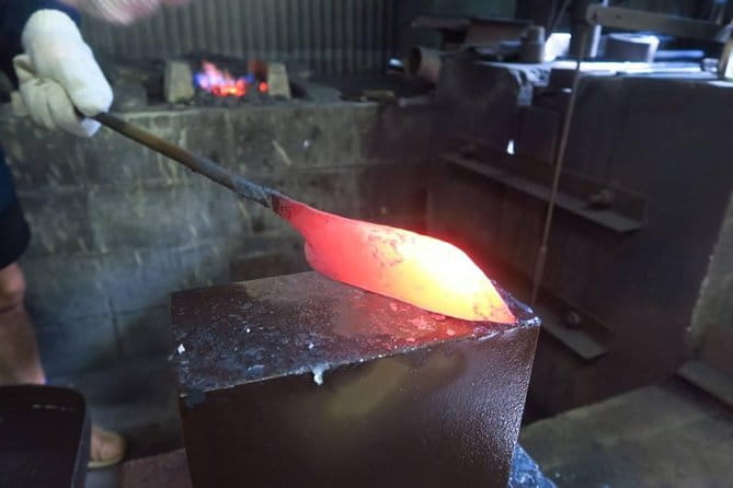 Make Your Own Kitchen Knife With a Master Blacksmith in Shimanto - Whats Included in the Workshop