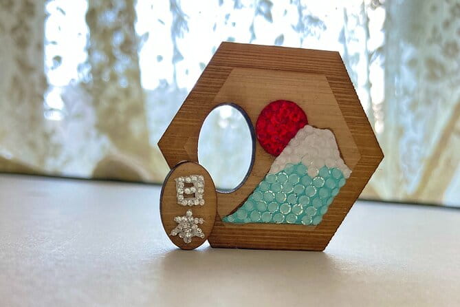 Making Accessories With Eco-Wood and Swarovski Crystals in Nara - The Sum Up