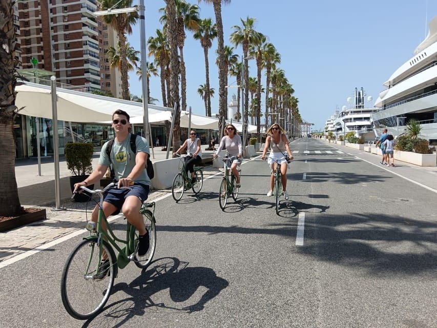 Malaga Bike Tour - Wine & Tapas Delicacies - Key Points