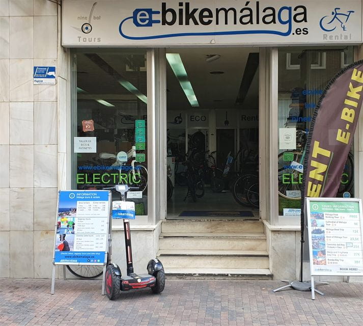 Malaga: Electric Bike Rental - Included Amenities