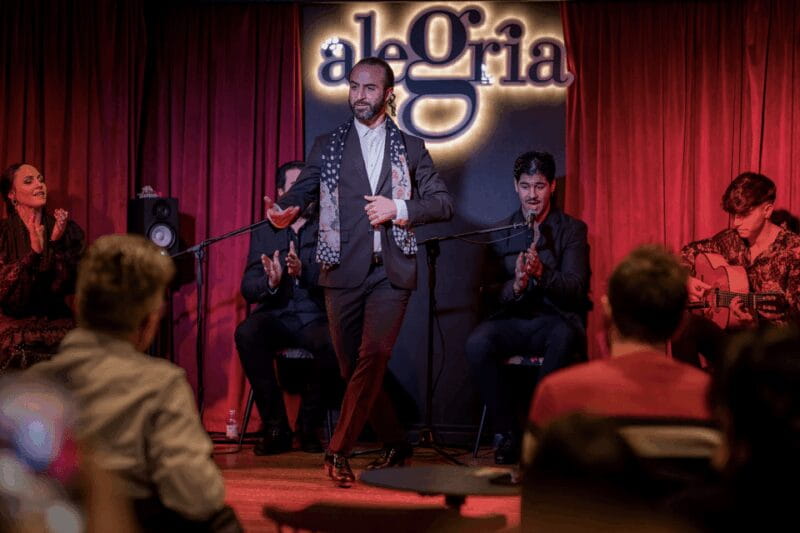 Málaga: Live Flamenco Show at Flamenco Alegría - The Food & Drink Experience