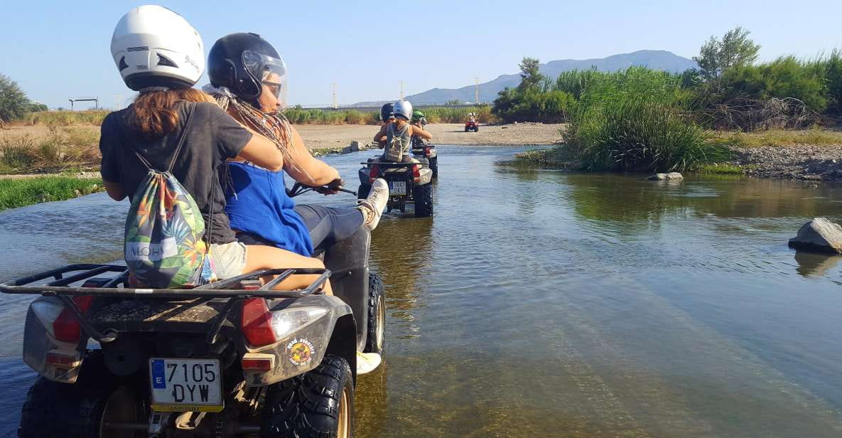 Málaga: Off-Road 2-Seater Quad Tour Through Dirt and River - Experience Highlights