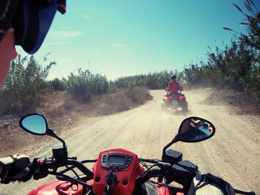 Málaga: Off-Road 2-Seater Quad Tour Through Dirt and River - What to Bring and Not Allowed