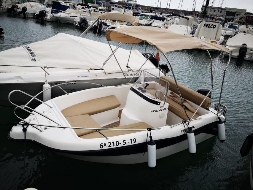 Malaga: Rent Boat Without a License for Dolphin Watching - Age and Weight Restrictions