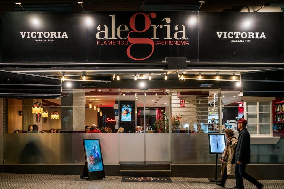 Malaga: Show and Food at Alegría Flamenco and Restaurant - Ideal for Audiences