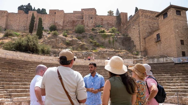 Malaga Walking Tour, Roman Theater and Alcazaba in small group with Tickets - Key points / Takeaways