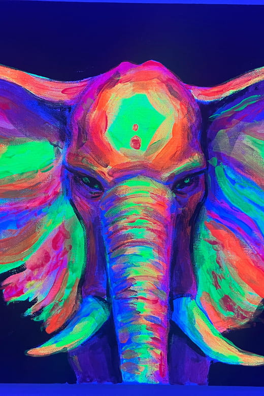 Málaga: Wine Gogh Glow Academy Paint and Sip Class - Entering the World of Paint and Wine in Málaga