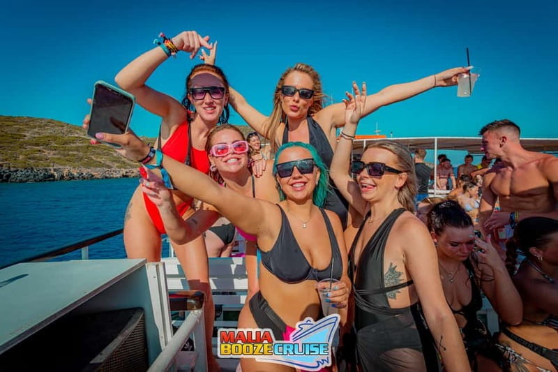 Malia: Booze Cruise Boat Party with Live Dj - The Pros and Cons of the Malia Booze Cruise
