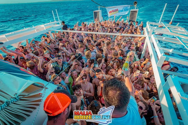 Malia: Booze Cruise Boat Party with Live Dj - FAQ