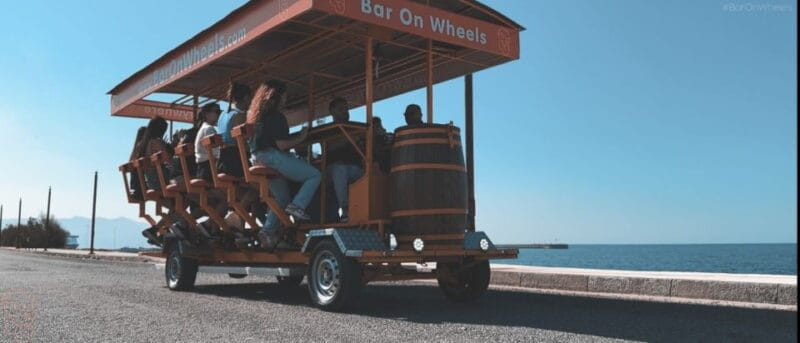 Malia: Party Bike 1 hour Experience & Unlimited Drinks - Logistics, Price, and Practical Tips